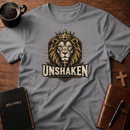 Unshaken T Shirt Gift For Christian