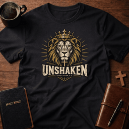 Unshaken T Shirt Gift For Christian