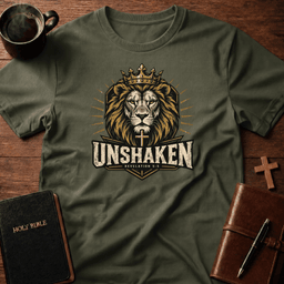 Unshaken T Shirt Gift For Christian