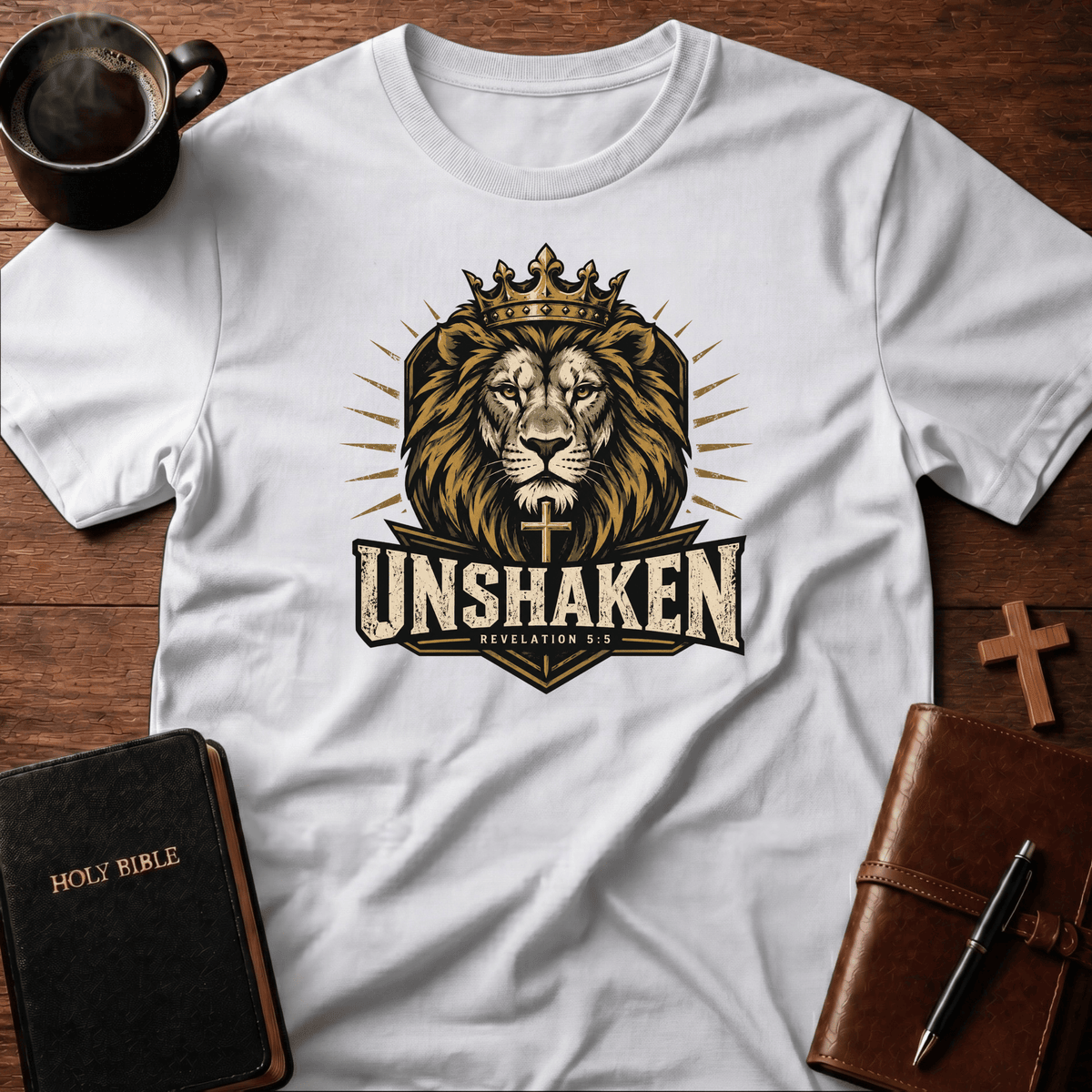Unshaken T Shirt Gift For Christian