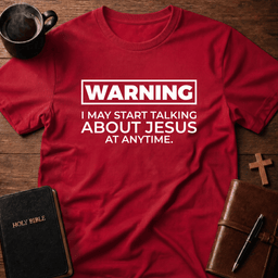 Warning I May T Shirt Gift For Christian