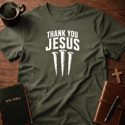 Thank You T Shirt Gift For Christian