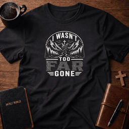 Too Far T Shirt Gift For Christian
