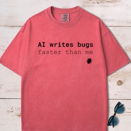 AI Writes Bugs T Shirt Gift For Dog Lover