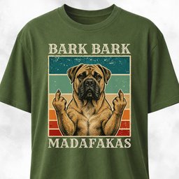 Bark Bark Madafakas Cane Corso T Shirt Gift For Dog Lover