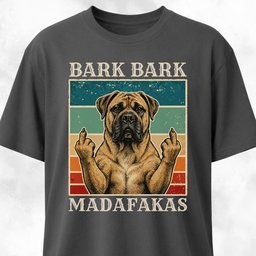 Bark Bark Madafakas Cane Corso T Shirt Gift For Dog Lover