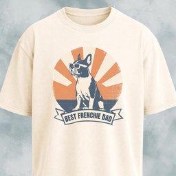 Best Frenchie Dad T Shirt Gift For Dad