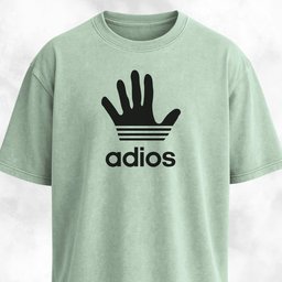 Adios Logo Parody T Shirt Gift For Dog Lover