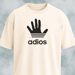 Adios Logo Parody T Shirt Gift For Dog Lover