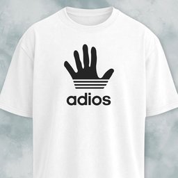 Adios Logo Parody T Shirt Gift For Dog Lover
