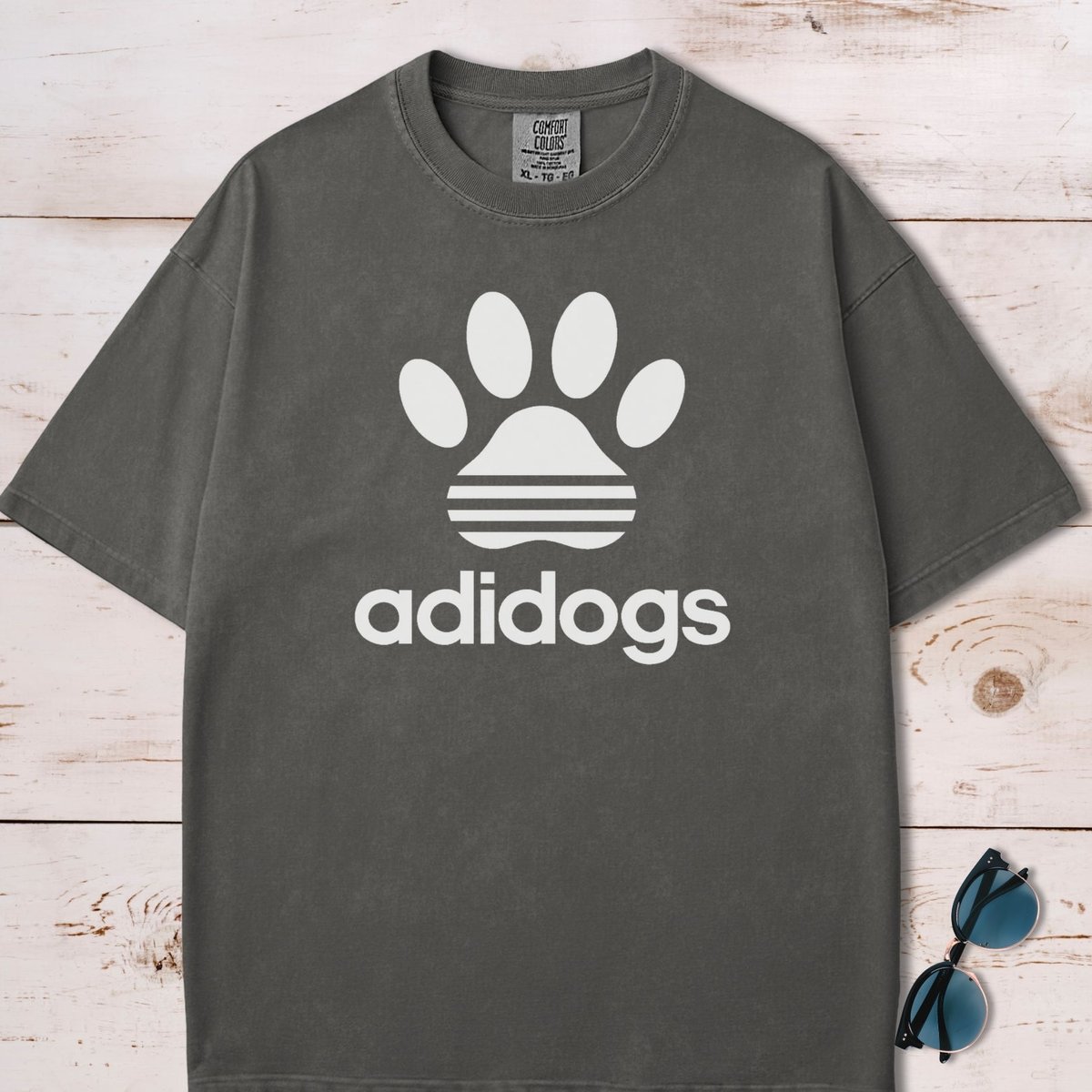 Adidogs Logo Parody T Shirt Gift For Dog Lover