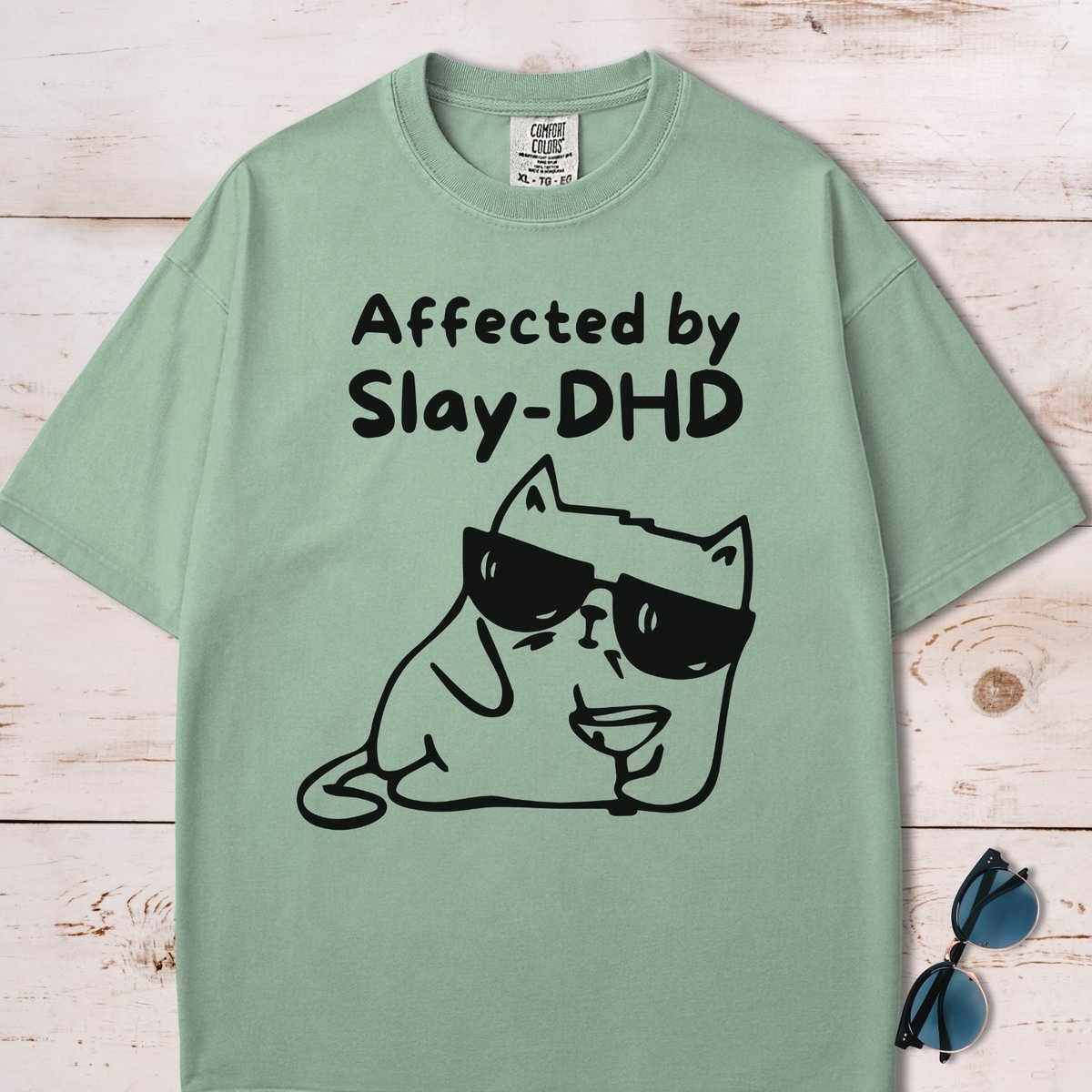 Affected By Slay Dhd T Shirt Gift For Dog Lover