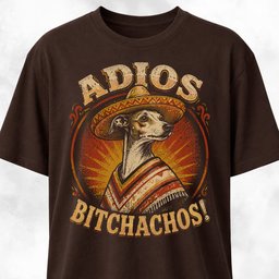 Adios Bitchachos Italian Greyhound T Shirt Gift For Dog Lover