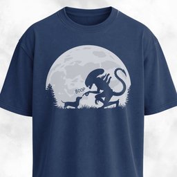 Alien Xenomorph Booping Doxie T Shirt Gift For Dog Lover