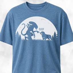 Alien Xenomorph Booping Rottweiler T Shirt Gift For Dog Lover