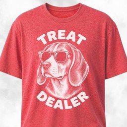 Beagle Treat Dealer T Shirt Gift For Dog Lover