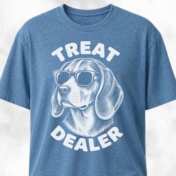 Beagle Treat Dealer T Shirt Gift For Dog Lover