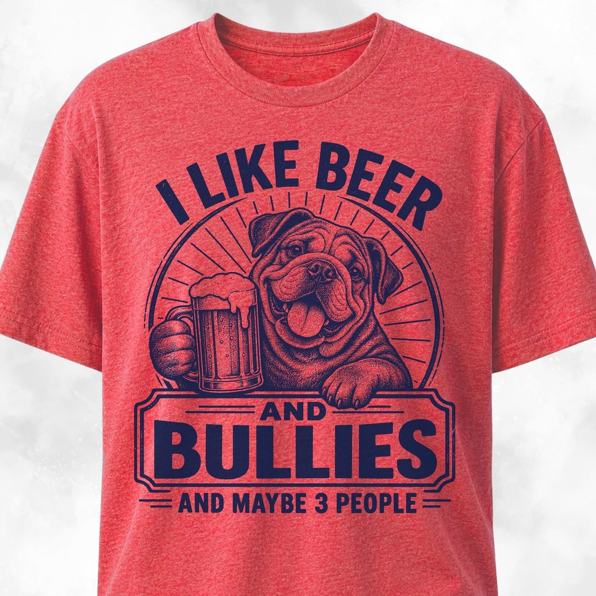 Beer And Bullies T Shirt Gift For Dog Lover