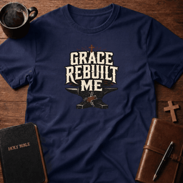 Rebuilt Me T Shirt Gift For Christian