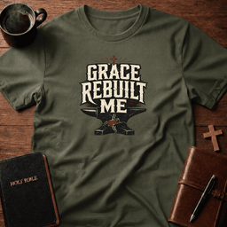 Rebuilt Me T Shirt Gift For Christian