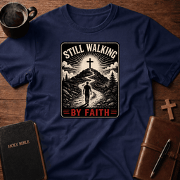 Still Walking T Shirt Gift For Christian
