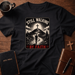 Still Walking T Shirt Gift For Christian