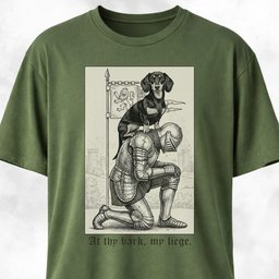 At Thy Bark My Liege T Shirt Gift For Dog Lover