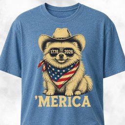 250th Anniversary Pomeranian T Shirt Gift For Dog Lover