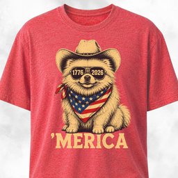 250th Anniversary Pomeranian T Shirt Gift For Dog Lover