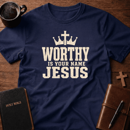 Worthy T Shirt Gift For Christian