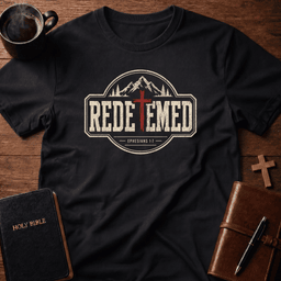 Redeemed T Shirt Gift For Christian