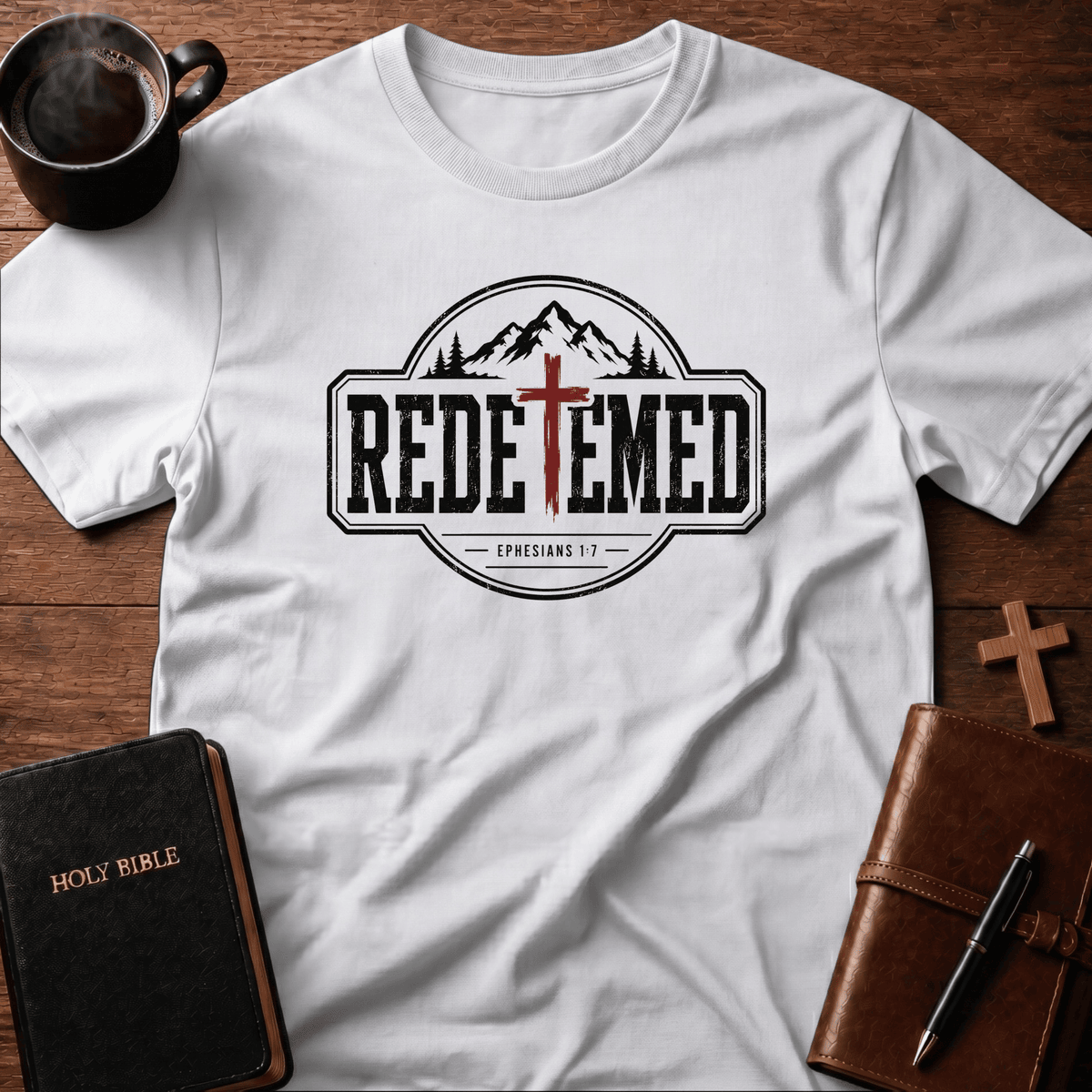Redeemed T Shirt Gift For Christian