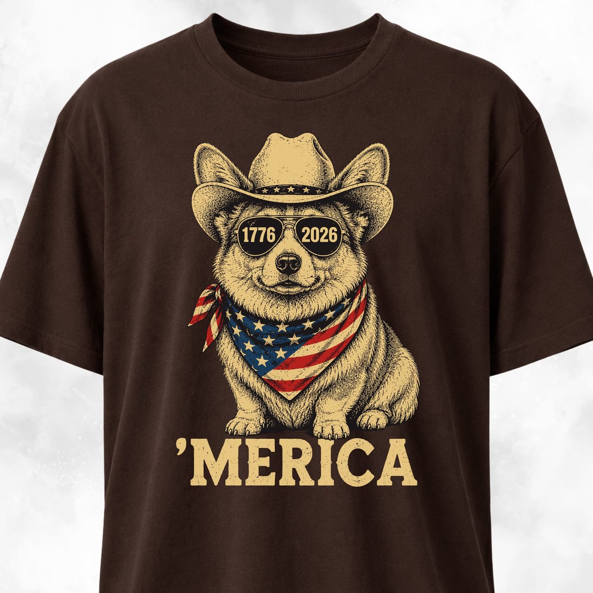 250th Anniversary Corgi T Shirt Gift For Dog Lover