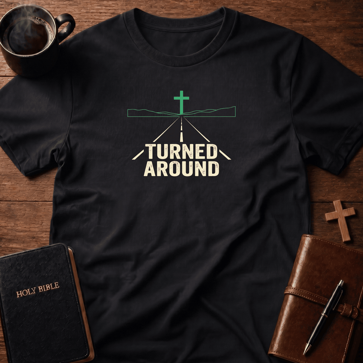 Turned Road T Shirt Gift For Christian