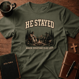 Stayed T Shirt Gift For Christian
