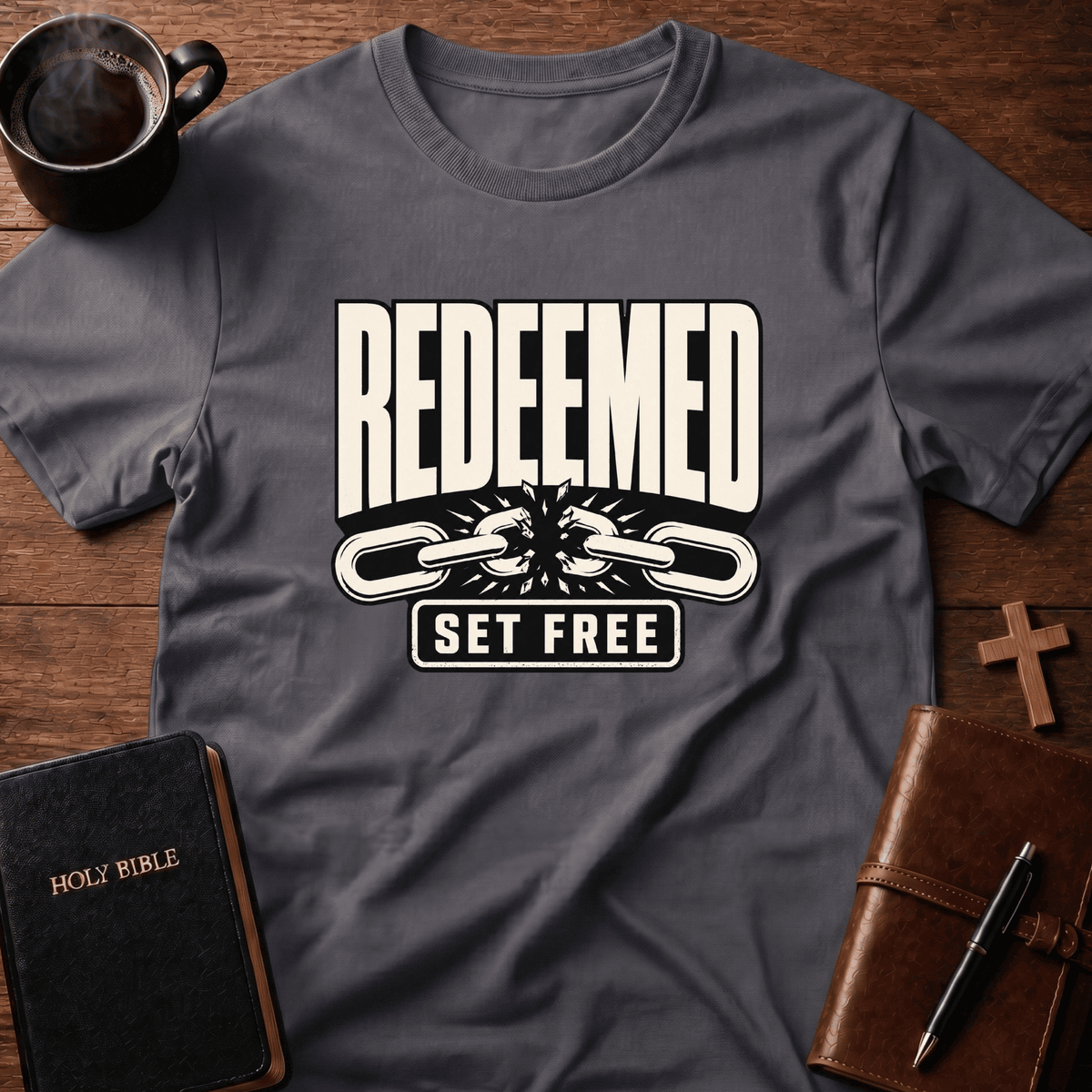 Set Free Chain T Shirt Gift For Christian