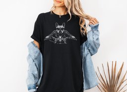 Biker Frenchie T Shirt Gift For Dog Lover