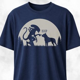 Alien Xenomorph Booping Cane Corso T Shirt Gift For Dog Lover