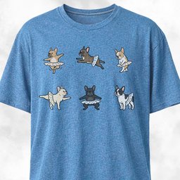 Ballet Frenchies T Shirt Gift For Dog Lover