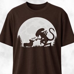 Alien Xenomorph Booping Corgi T Shirt Gift For Dog Lover