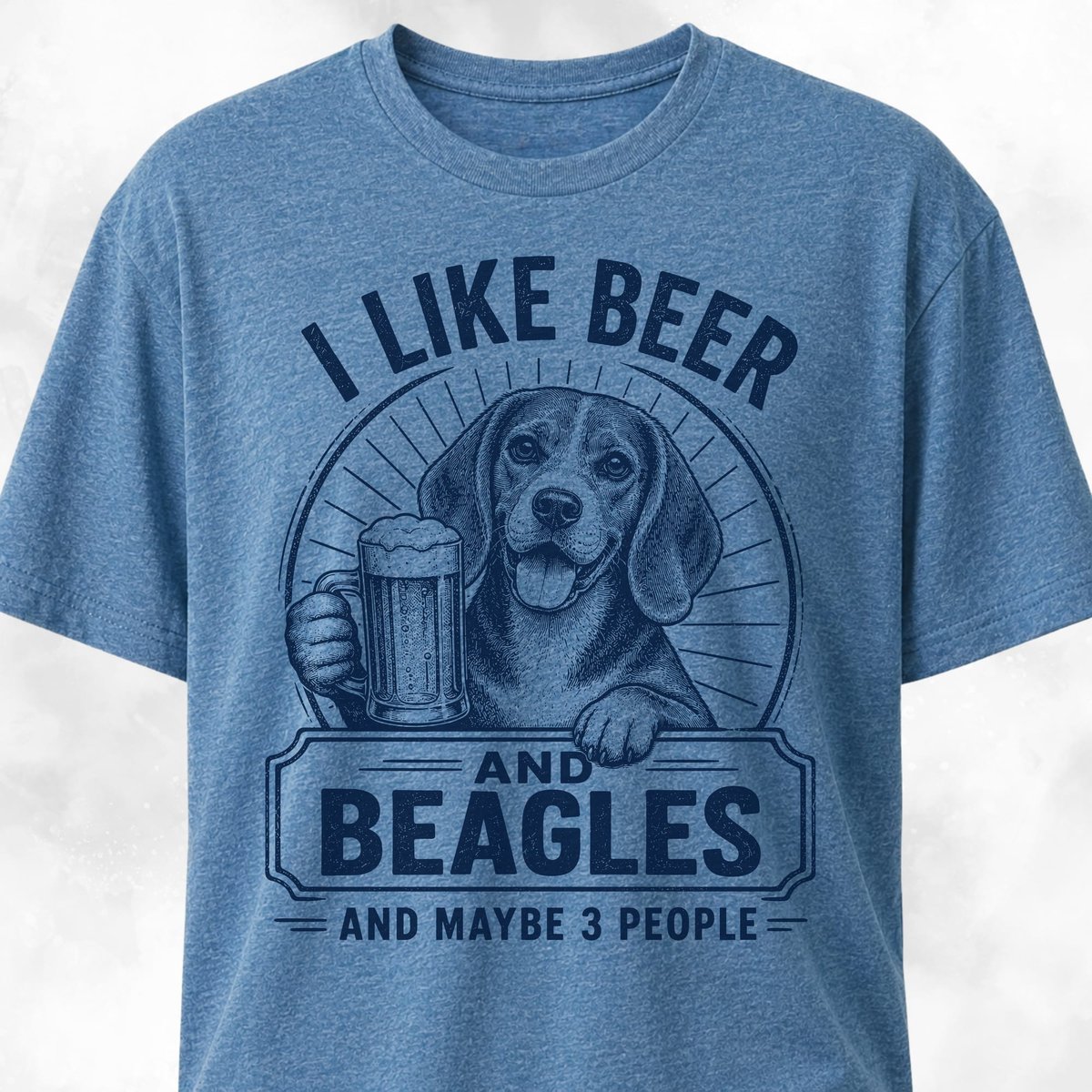 Beers And Beagles T Shirt Gift For Dog Lover