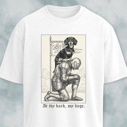 At Thy Bark My Liege Medieval Dachshund T Shirt Gift For Dog Lover