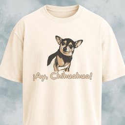 Ay Chihuahua T Shirt Gift For Dog Lover