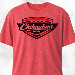 Chihuahua Lover Sports Car T Shirt Gift For Dog Lover