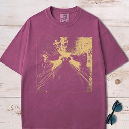 Cool Cat Vintage Graphic T Shirt Gift For Cat Lover