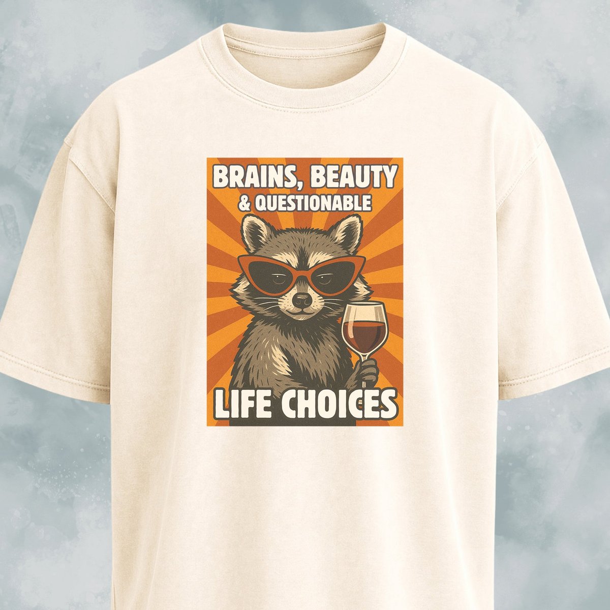 Brains Beauty And Questionable Life Choices T Shirt Gift For Dog Lover