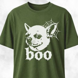 Boo Halloween Chihuahua T Shirt Gift For Dog Lover