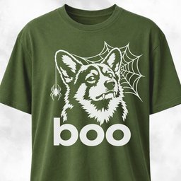 Boo Vampire Corgi T Shirt Gift For Dog Lover