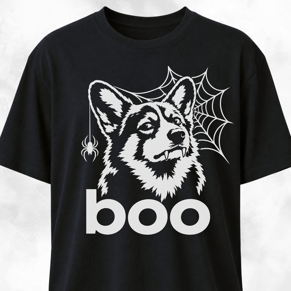 Boo Vampire Corgi T Shirt Gift For Dog Lover