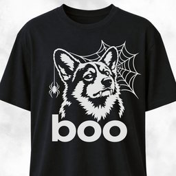 Boo Vampire Corgi T Shirt Gift For Dog Lover